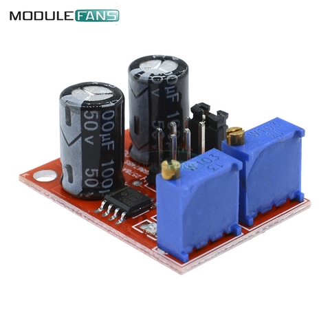 NE555 Adjustable Module Square Rectangular Wave Stepping Motor Driver LED Indicator Pulse Generator Frequency Duty Cycle ► Photo 1/1