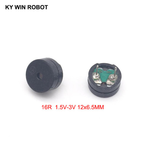 10PCS/Lot Passive Buzzer AC 12MM*6.5MM 12065 16R Resistance 1.5V-3V In Common Use New Wholesale ► Photo 1/6