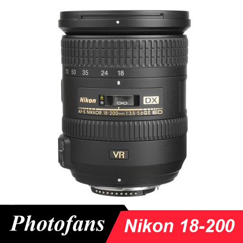 ål vinden er stærk Civic Nikon 18-200 lens Nikkor AF-S DX 18-200mm f/3.5-5.6G ED VR II Lenses for  Nikon D3100 D3200 D3300 D5500 D5300 D90 D7200 D7100 - Price history &  Review | AliExpress Seller - Photofans