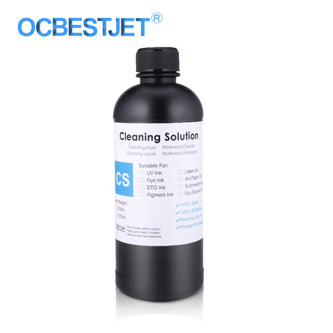 500ML/Bottle UV Cleaning Liquid Precoating Additive Viscosity For Epson R290 R330 L800 1390 1400 For All UV Inkjet Printhead ► Photo 1/6