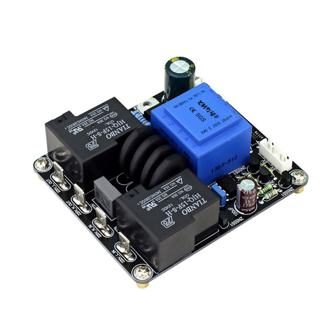AIYIMA 220V 1000W Power Supply Delay Power Soft Start Protection Board High Power For Class A Amplifier DIY 30A Relay Protection ► Photo 1/4