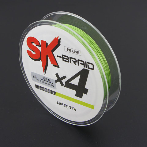 Superpower 100m  15LB - 80LB PE Braided Fishing Line  Strong Multifilament Fishing Line Carp Fishing Saltwater ► Photo 1/1