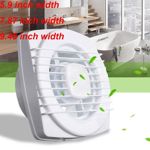 220V 4/6/7inch silence Ventilating Strong Exhaust Extractor Fan for Window Wall Bathroom Toilet Kitchen Mounted 110/150/180mm ► Photo 1/6