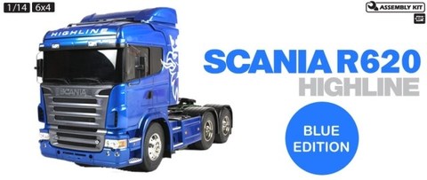 1/14 Tamiya Scania R620 6x4 Highline Tractor Truck ► Photo 1/1