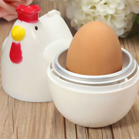 Home Kitchen Cooking Tool Egg Cooker Chicken Shaped Egg Boiler Microwave Eggs Steamer Appliance Utensil Nontoxic ► Photo 1/6