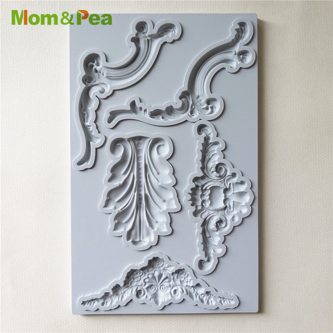 Mom&Pea GX269 Deco Shaped Silicone Mold Cake Decoration Fondant Cake 3D Mold Food Grade ► Photo 1/1