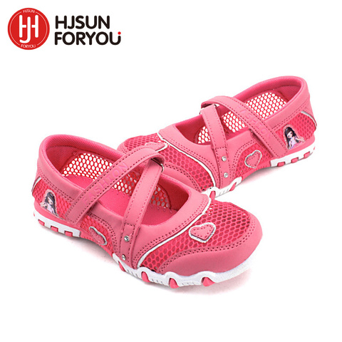 2022 New Summer High Quality Non-slip Children Shoes Girls fashion Sandals Cartoon Princess Sandals Kids Flat ► Photo 1/6