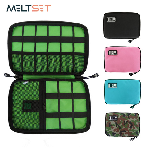 Gadget Cable Organizer Storage Bag Travel Electronic Accessories Cable Pouch Case USB Charger Power Bank Holder Digitals Kit Bag ► Photo 1/6
