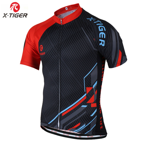 X-TIGER Pro Cycling Jersey Summer Breathable MTB Bike Clothes Short Sleeve Bicycle Clothing Hombre Ropa Maillot Ciclismo ► Photo 1/6