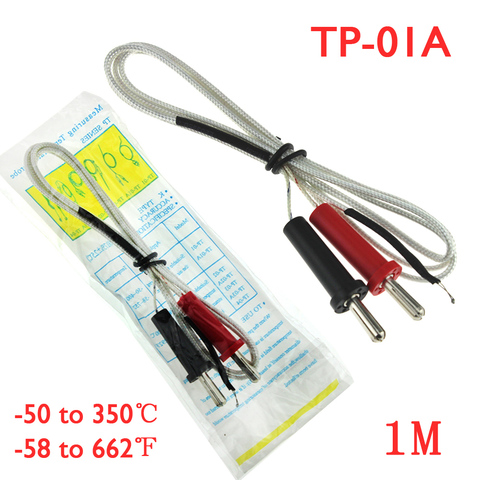 K-type Thermocouple Sensor Digital Probe Tester 100cm 1M Wire Temperature Measuring 1.4cm Interface Temperature Sensor ► Photo 1/6