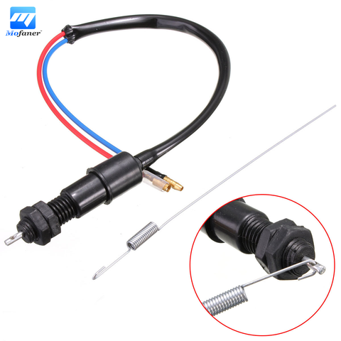 Motorcycle Drum Brake Light Switch + Spring Kit Universal For Pit Bike Quad Scooter ► Photo 1/6