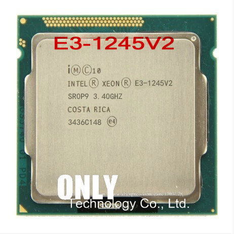 Original E3-1245v2 E3-1245 v2 E3 1245 v2 CPU Processor 3.4G (8M Cache, 3.40 GHz) Quad Core 22 nm 77 W scrattered pieces ► Photo 1/1