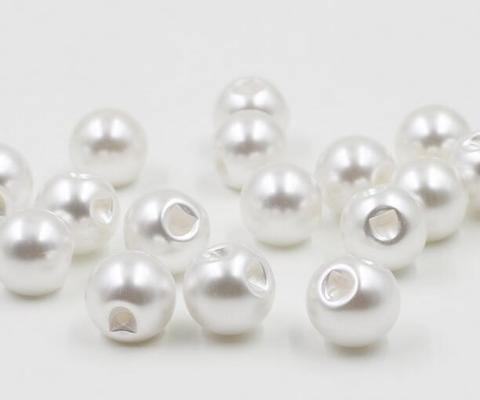 Sewing buttons 100pcs 6mm 8mm10mm 12mm 15mm 18mm pearl buttons for clothing sewing accessories women baby clothing material ► Photo 1/5