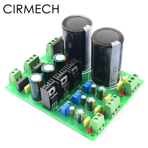 CIRMECH Rectifier filter power board LM317 LM337 multi-channel adjustable rectifier regulator filter power module for amplifiers ► Photo 1/6
