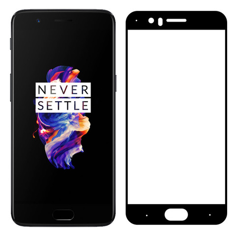 Tempered Glass For Oneplus 5 A5000 Full screen Cover Screen Protector Film For One plus 5 Five 1+5 5.5
