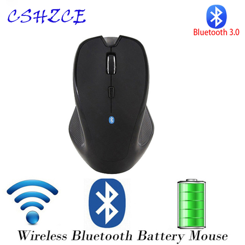 Wireless BT Mouse 1600 DPI 6 buttons ergonomic for imac pro macbook laptop computer optical mice honor magicbook ► Photo 1/6