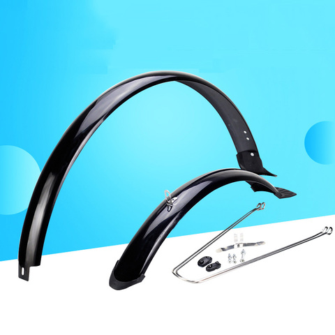 Bicycle wings 20 inch Fender Mudguard Double Bracing Adjustable Size for Folding Bike Front and Rear Mud Guard ► Photo 1/1