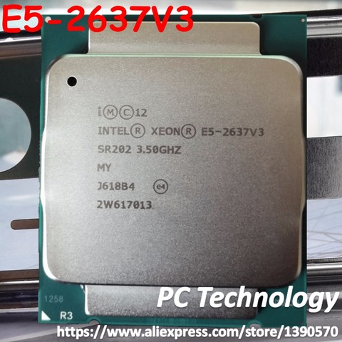 E5 2637 V3 Original Intel Xeon E5-2637V3 3.5GHz Quad-Core 15M LGA2011-3 135W DDR4 2133MHz E5 2637V3 Free Shipping ► Photo 1/1