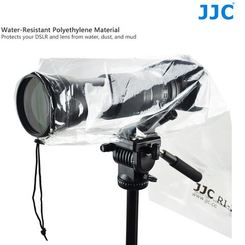 JJC 2PCS Waterproof Raincoat  Rain Cover Case Bag Protector for Canon EF 24-70mm 1:2.8L USM Nikon SIGMA TAMRON DSLR Cameras ► Photo 1/6