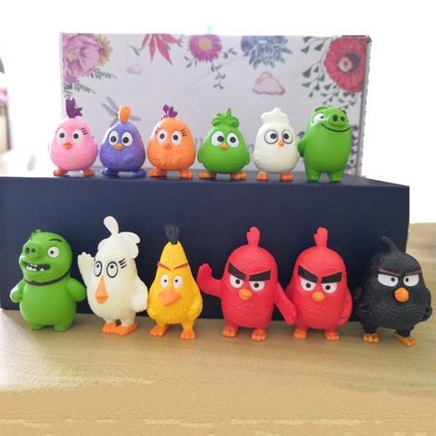 Hotsale Cute Birdes Dolls Bomb Chuck Action Figures Collectible Model Toys for Kid Gifts Party Gift ► Photo 1/5