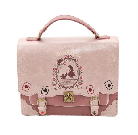 Japan Bag Lolita Style Women Lady Girls Alice Designer Embroidery Handbag Messenger Bag School Bag ► Photo 1/6