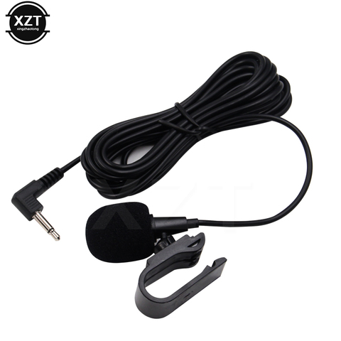 MINI Professionals Car Audio Microphone 3.5mm Jack Plug Mic Stereo Mini Wired External Microphone for PC Auto Car DVD Radio NEW ► Photo 1/6