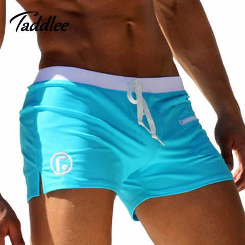 Taddlee Brand Men's Man Swimwear Swimsuits Swimming Boxer Shorts Sports Suits Surf Board Shorts Trunks Men Swim Suits Summer ► Photo 1/6
