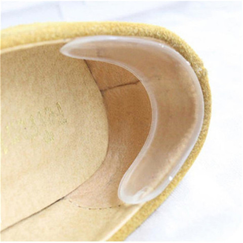 Silicone Gel heel protector soft Cushion protector Foot feet Care Shoe Insert Pad Insole shoes accessories insoles for shoes ► Photo 1/6