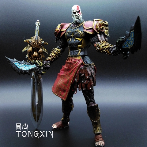 NECA Action Figure God of War Ghost of Sparta Kratos In Ares Armor W Blades  Action Figure Collectible Model Toys Doll Gift Boxed - AliExpress