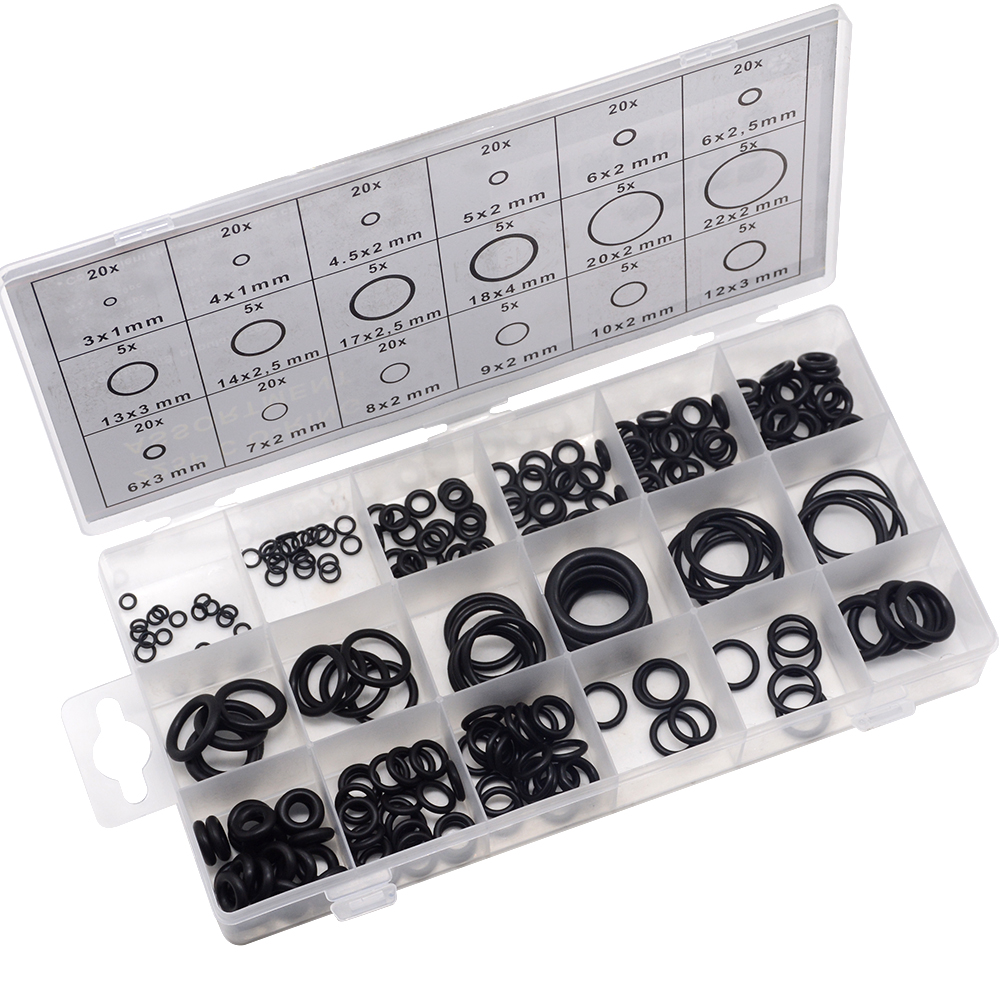 O Ring Assortment Kit, Rubber Washer Orings 740PCS 1200PCS Nitrile