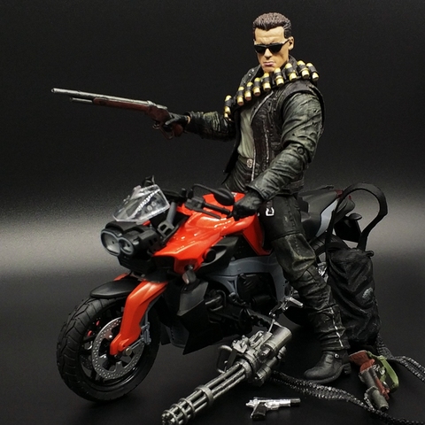 Terminator Toy Future Warrior 2 T800 T1000 T2 Arnold Movable Dolls Do Model T58 ► Photo 1/6