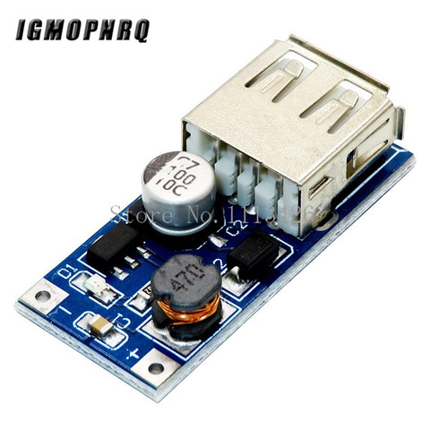5pcs DC-DC Boost Module Power Supply Module 0.9V ~ 5V to 5V 600MA USB Mobile Power Boost Circuit Board ► Photo 1/3