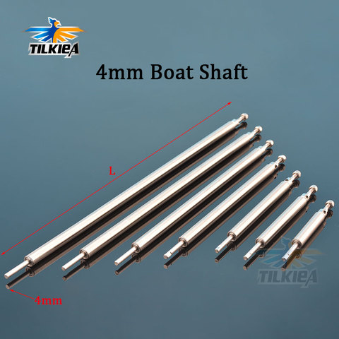 10/13/15/20/25/30/35cm Length Stainless Steel Tube Spare Parts 4mm Stainless Steel Shaft Suitable For RC Electric Racing Boat ► Photo 1/6