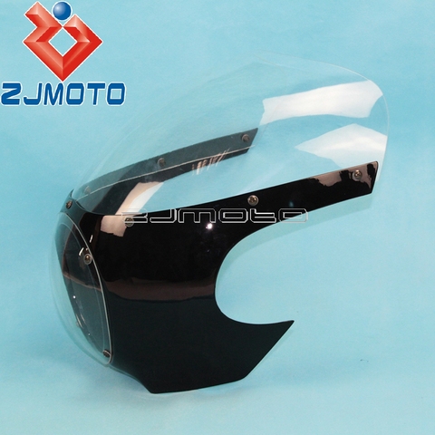 Motorcycle Front Headlight Fairing Cafe Racer Drag Racing 5-3/4