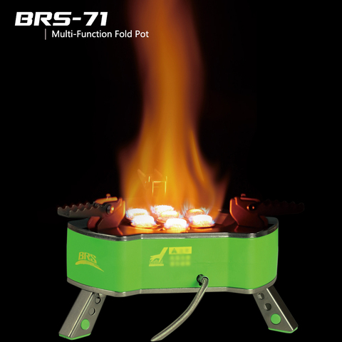 BRS-71 Portable Outdoor Camping Stove Butagas LPG Gas Cooking 9800W Picnic Gas Stove Butane Gas Burner Bruciatore ► Photo 1/6