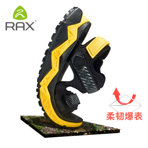 RAX Mens Sports Sandals Summer Outdoor Beach Sandals women Aqua Trekking Water shoes Men Upstream Shoes Women fishing Shoes ► Photo 1/6