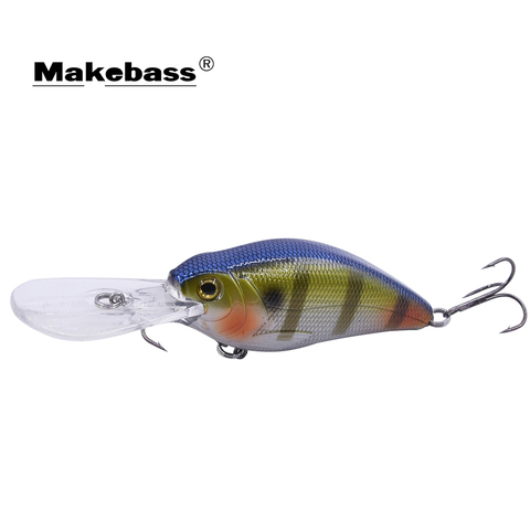 Makebass 2.95in0.79oz Sea Fishing Lures Diving Crankbait Artificial Pesca Floating Hard Bait Wobblers Minnow Lure Fishing Tackle ► Photo 1/6