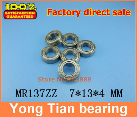 (1pcs) High quality miniature stainless steel deep groove ball bearing (stainless steel 440C material) SMR137ZZ 7*13*4 mm ► Photo 1/1
