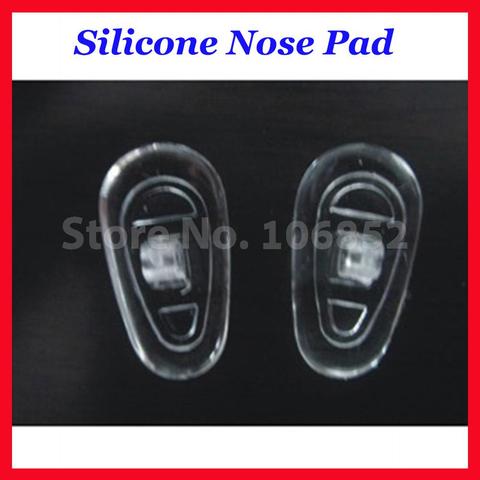 500pieces=250pairs Eyeglass Accessory Silicone nose pads size 11/12/13/14/15mm screw In Push In Opitonal Free Shipping ► Photo 1/1