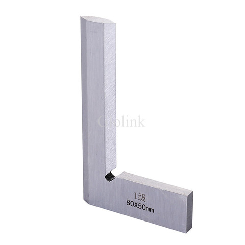 80*50mm Angle Square Broadside Knife-Shaped 90 Degree Angle Blade Ruler Gauge Blade Measuring Tool ► Photo 1/1