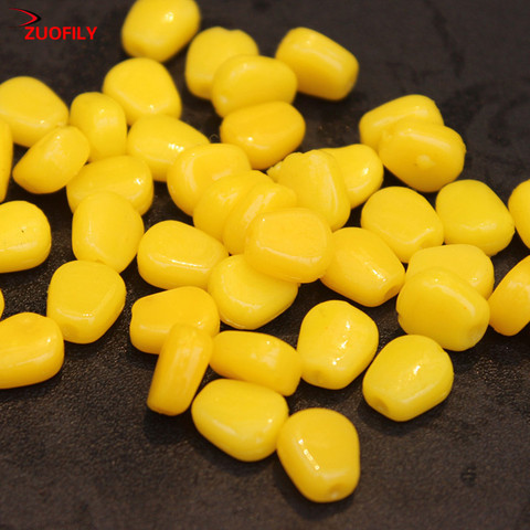 50pcs Corn Smell Carp Fishing Lure Silicone Soft Plastic Bait Tackle Floating Lures China Accessories Fish Artificial Set Pond ► Photo 1/2