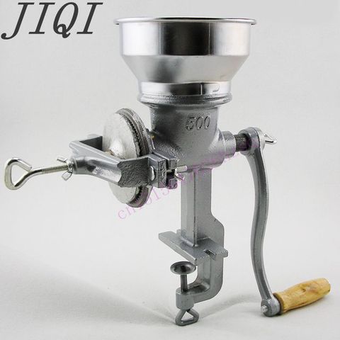 JIQI Manual grinding machine household hand cast iron mill Corn Chinese herbal medicines Grain Dry grinding machine ► Photo 1/2