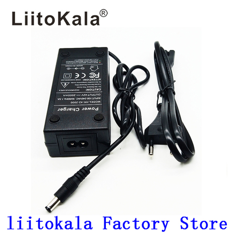 36V2A battery charger 42V2A Charger 100-240V Input  Lithium Li-ion  Charger For 10 Series 36V Electric Bike and wo-wheel Vehicle ► Photo 1/6