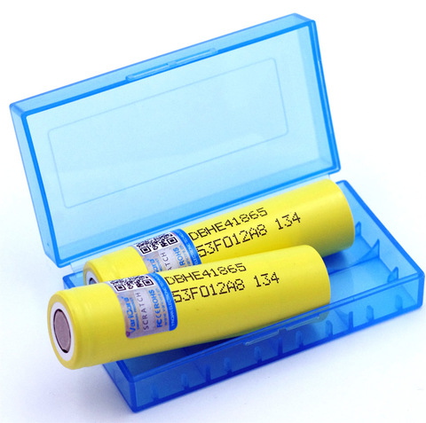 VariCore New Original HE4 18650 Rechargeable li-lon battery 3.6V 2500mAh Battery can keep + Storage box ► Photo 1/4