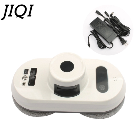 JIQI Rechargable High Suction Window Cleaning Robot Anti-falling Remote Control Electric Automatic Glass Vacuum Cleaner 110V EU ► Photo 1/1