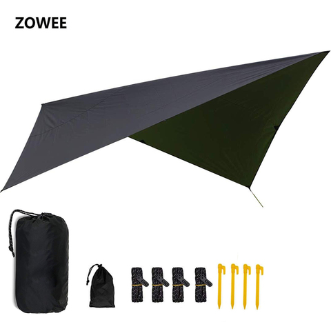 Ultralight Outdoor Portable Hammock Awning Hanging Tent Wear-resisting Large Multi-functional Mat Folding UV Proof Waterproof ► Photo 1/6