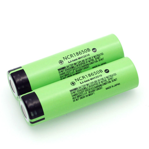 1PCS New Original 18650 NCR18650B Rechargeable Li-ion battery 3.7V 3400mAh For flashlight +Free shipping ► Photo 1/5