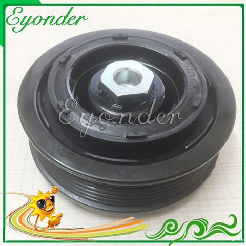 AC A/C Air Conditioning Compressor Electromagnetic Clutch Assembly Pulley hub for Volkswagen AMAROK T5 2.0 7E0820803 7E0820803F ► Photo 1/5