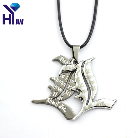 Death Note Double l Yagami Non-Mainstream Necklace Smart Anime Fashion Jewelry Pendant Cosplay Unisex Accessories ► Photo 1/5