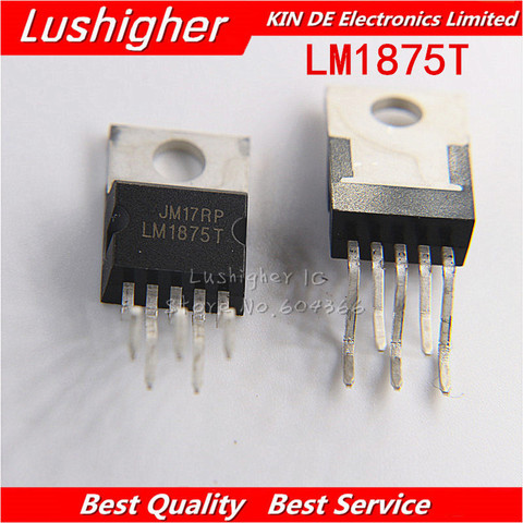 10PCS LM1875T TO220-5 LM1875 TO220 20W Audio Power Amplifier new and original free shipping ► Photo 1/1